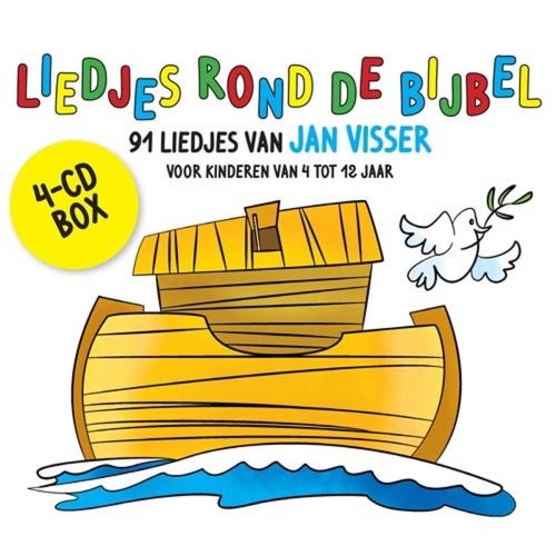 Jan Visser - Liedjes rond de Bijbel 4-Cdbox
