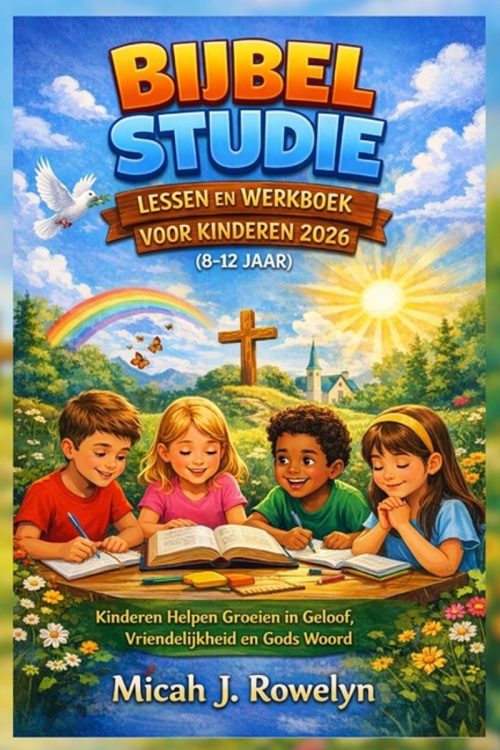 Bijbel Studie Lessen En Werkboek Voor Kinderen 2026 (8-12 Jaar)