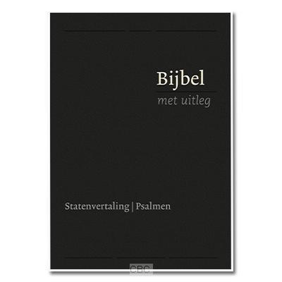 Bijbel bmu KLEIN zwart flexibele band goudsnee in hoes 140 x 198