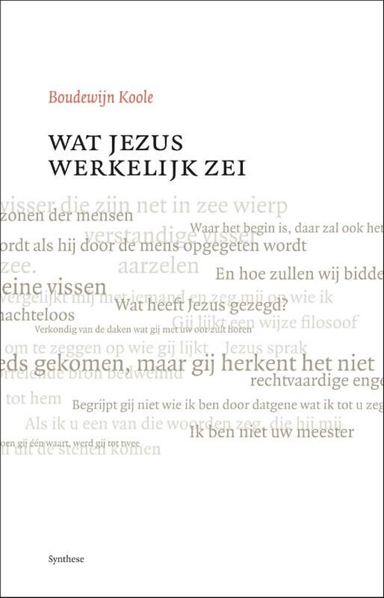 Wat Jezus werkelijk zei