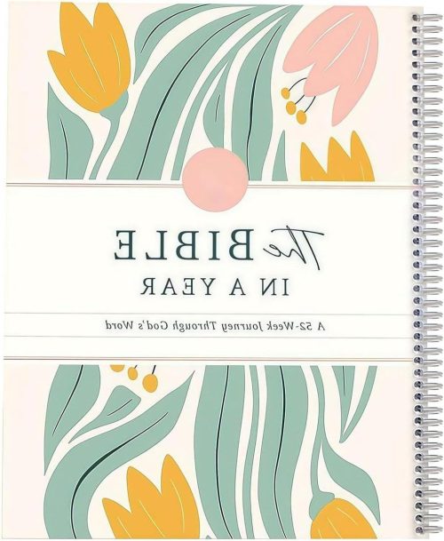 52 Weken Bijbelstudie Gids voor Vrouwen, Spiral Bijbel met Notitiewebbladen, Bijbelstudie Journal en Inspirerende Cadeaus voor Vrouwen, Familie en Vrienden