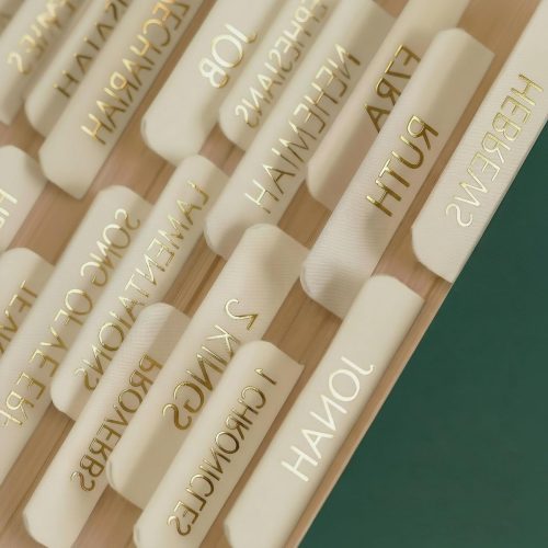 Bijbel Tabs voor Studie Bijbel, 100 Stuks Dikke Gelamineerde Gouden Lettering, Katholieke Bijbel Tabs, Bijbelstudie Benodigdheden voor Vrouwen en Mannen, Organisatie en Indexering