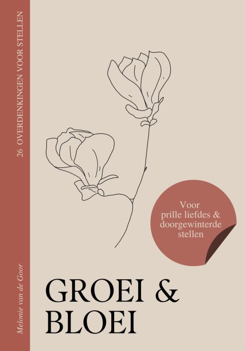 Boek Groei & Bloei; Christelijke overdenkingen voor stellen - Geloofsopbouw - Bijbel - Bruiloft